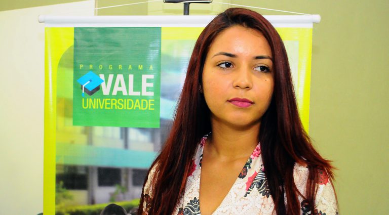A jovem aprendiz Pâmela da Silveira Cabral não perdeu a oportunidade.