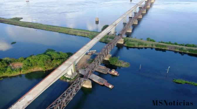 Estado inaugura nova ponte sobre o rio Paraná em MS - MS Notícias